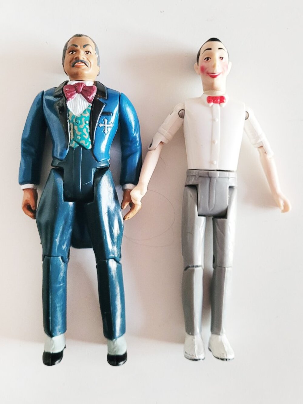 Vintage Pee-Wee Herman and King of Cartoons Action Figures